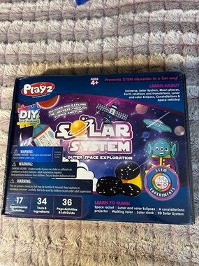 Solar System outer space exploration DIY Stem Experiment new